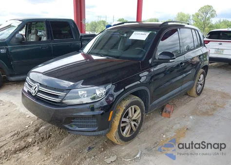2016 Volkswagen Tiguan S from USA, damaged, VIN WVGAV7AX5GW554163